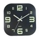 thumbnail image 1 of Reloj De Pared Luminoso De 12 '' Madera Para Sala De Estar Dormitorio BlackFounder Numeral, 1 of 5
