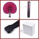 thumbnail image 2 of Juego de 24 abanicos decorativos plegables de papel Bestage, 2 of 7