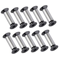Ioensy - 10 Piezas De Tornillos Para Cuchillos, Remaches Para Mangos De Cuchillos, Tornillos De Fijación Para Bolsos Y Zapatos