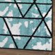 thumbnail image 4 of Alfombra Pasillo Amigo Turquesa 70x230, 4 of 6