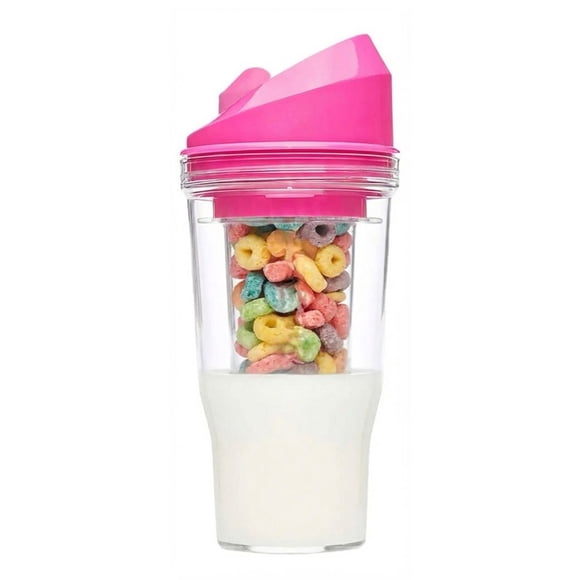 Vaso Portátil De Plástico Para Cereales