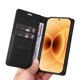 thumbnail image 2 of Funda Billetera de Cuero para Xiaomi 17 con Tarjetero y Soporte - Tapa Magnética Negro, 2 of 5