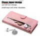 thumbnail image 5 of Funda con Cremallera para Google Pixel 7 , Carcasa Cartera de Cuero PU con Soporte y Tarjetero, 5 of 6