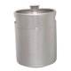 thumbnail image 2 of barril de cerveza mini barril de acero inoxidable cerveza casera cerveza barril plata 2l, 2 of 5