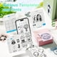 thumbnail image 3 of Impresora de pegatinas TYPONOS PM290 Mini Bluetooth con 3 rollos de papel, 3 of 9