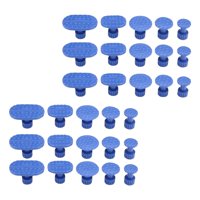 Magideal - 30X Pestaña Extractora De Abolladuras De Carrocería De Automóvil Eliminador De Daños Por Granizo De Automóvil Extractores De Reparación De Abolladuras