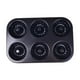 thumbnail image 4 of Molde 6 Bundts 27x18cm Negro Acero Magnolia Roichen, 4 of 5