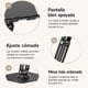 thumbnail image 3 of Soporte Tablet Giratorio 360° Acero Carbono Negro 11,3x11,3x20 cm, 3 of 6