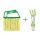 thumbnail image 1 of 1pc/2pcs Blinds Cleaning Brush,Handheld Mini Curtain Brush Dust Remover With 7 Removable Microfiber Sleeves For Air Conditioning Home Gadgets, Car Vents, Fan, 1 of 3
