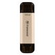 thumbnail image 1 of Unidad flash Transcend de 128 GB con doble USB C para iPhone/iPad/Mac, 1 of 8