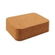 thumbnail image 1 of Bloque De Corcho, Tabla De Perforación De Corcho, Herramienta Ligera De Madera Para Artesanía En Cuero, Tapete De Corcho De 10x7x3cm, 1 of 5