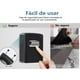 thumbnail image 5 of Caja Seguridad Porta Llave Candado Clave Para Muro, Colgador - Negro, 5 of 7