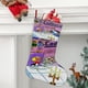 thumbnail image 2 of Richie Rich Tema: Calcetines de Navidad, fino lino blanco para colgar en escaleras y chimenea, decoración navideña para el hogar, regalo de Navidad.54cm×38cm, 2 of 5