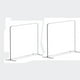 thumbnail image 2 of 2 Divisores De Estantes De Acrílico Transparente, Organizador Para Dormitorio, Armario, Cocina, 2 of 5
