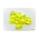 thumbnail image 2 of Juego de dados Chessex amarillo neón translúcido con números blancos, 2 of 3