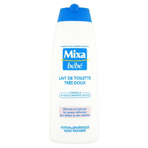Loción para bebé Mixa Bébé con vitamina E y aceite de almendras dulces 250 ml