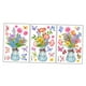 thumbnail image 2 of 3 hojas de pegatinas estáticas para ventanas, diseño de mariposas y flores, para decoración de pared de primavera, para el hogar, la sala de estar y l, 2 of 4