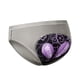 thumbnail image 1 of Ropa Interior Para Mujer, Calzoncillos Triangulares Ligeros Para Ciclismo, Ciclismo, Mujer, L, Gris Y Morado, 1 of 5