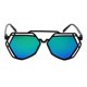 thumbnail image 2 of Lente de color retro del marco del capítulo del polígono de los hombres de las mujeres Gafas de sol al aire libre del salto Gafas 8, 2 of 3