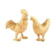 thumbnail image 2 of Animales Figura Juguetes Educación Temprana Juguete Regalos Para Niños 2 Piezas Pollo, 2 of 5