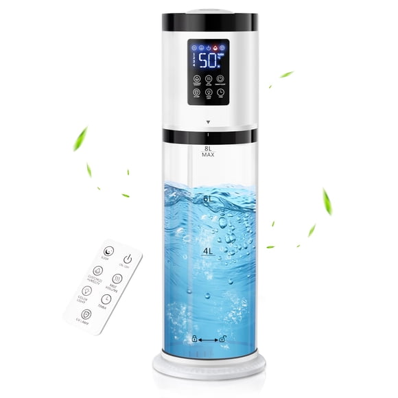 Humidificador Nexva 8 L 60 h Silencioso para cobertura de hasta 46 m²