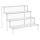 thumbnail image 2 of Claro Transparente Escalera Nivel Acrílico Estante Encimera Elevadores Vitrina 4 Escalera, 2 of 5
