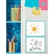 thumbnail image 2 of Espejo Magnético Locker Mymazn Set 5 Piezas Azul Vidrio, 2 of 3