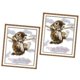 thumbnail image 2 of 2 Uds Gato Colgar Allí Kit De Punto De Cruz Estampado DIY Costura 11CT 23x27cm, 2 of 5