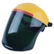 thumbnail image 1 of Tocado Seguridad Soldadura Protector Facial Antipolvo A Prueba De Salpicaduras Amarillo + Verde, 1 of 3