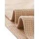 thumbnail image 5 of INSPIRE CHIC Conjunto de Salón de Punto de Waffle para Mujer, Pijama de Manga Corta con Bolsillos, Mezcla de Algodón Suave para Primavera Verano XS Albaricoque, 5 of 6