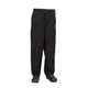 thumbnail image 3 of Pantalones Chef Works Essential, holgados, con cremallera, negros, 7 XL, 3 of 5