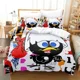 thumbnail image 1 of Cute Calimero Bedding Set Duvet Cover Bed Set Quilt Cover Pillowcase Comforter Boys Adult Bedding Set Bed Sheets, 1 of 5