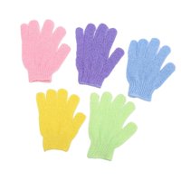 Magideal - 5 Guantes De Ducha, Guantes Para Fregar, Guantes De Baño Para Adultos Para Ducha, Guantes De Baño, Guantes Corporales, Guantes De Baño, Spa, Fregador