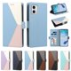 thumbnail image 5 of Cartera Plegable para Motorola Moto G73, PU Tricolor con Ranuras, Azul Claro, 5 of 6