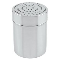 Imahe - Set De 2 Espolvoreador Acero Inox C/ Tapa Plastica 300 Ml