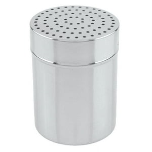 Imahe - Set De 2 Espolvoreador Acero Inox C/ Tapa Plastica 300 Ml