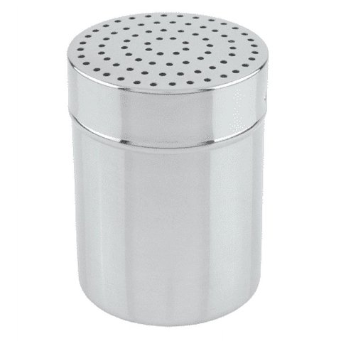 Imahe - Set De 2 Espolvoreador Acero Inox C/ Tapa Plastica 300 Ml