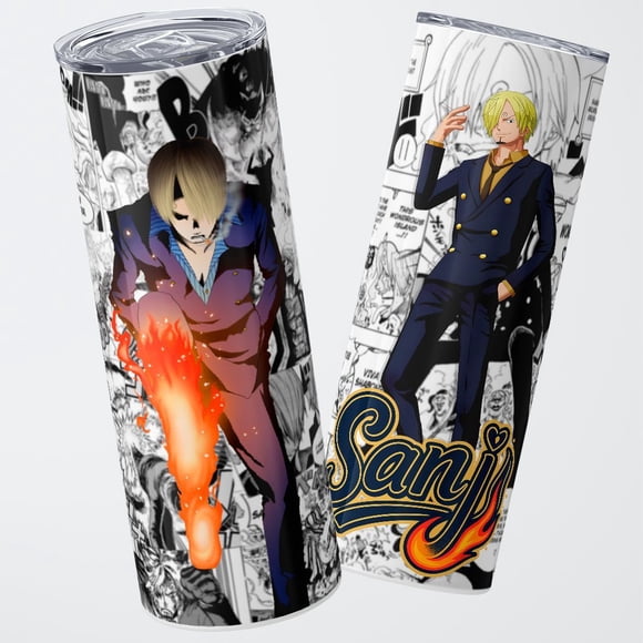 Mug Termo 600ml - Diseño Sanji Diable Jambe Manga