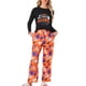 thumbnail image 4 of Conjuntos de Pijamas a Juego de Halloween para la Familia INSPIRE CHIC Estampado de Calabaza Lindo Manga Larga Top y Pantalones Ropa de Descanso 2XL Naranja ["Hombres"], 4 of 5
