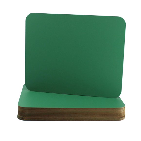 Chalkboard Flipside Products, color verde, 9,5 x 12 cm, paquete de 12