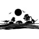 thumbnail image 1 of Decomural Dinosaur Landscape Scene WS-50408, 1 of 2