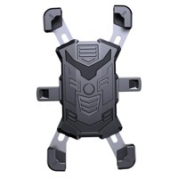 Magideal - Soporte Para Teléfono De Motocicleta Soporte Para Teléfono De Bicicleta Soporte Para Teléfono De Bicicleta Soporte Antivibración Para Teléfonos Inteli Negro