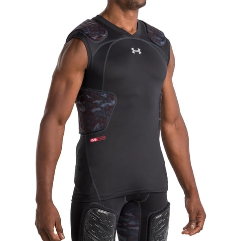 Camiseta De Compresión Under Armour Gameday Pro Con 5 Almohadillas Para Fútbol Americano