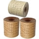 thumbnail image 3 of 3 Rollos 200M Papel Rafia Cinta Cordón Artesanía Cordel Cuerda Artesanía DIY, 3 of 5
