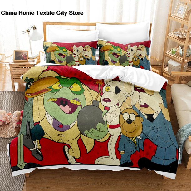 Popular anime: Brave Little Mouse Bedding Set Single Twin Full Queen King Size Bed Set Aldult Kid Kawaii Duvetcover SetsBed Sheets