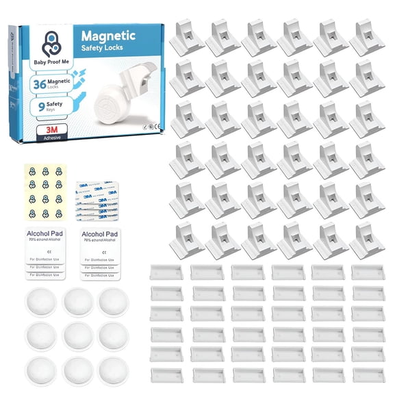 Cerradura Magnética Baby Proof Me 36u 3100 Gauss para Muebles