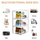 thumbnail image 5 of Caja de almacenamiento de zapatos INSTY, de plástico transparente, apilable con puerta magnética, 5 of 7