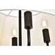 thumbnail image 5 of Lámpara Colgante Elegant Lighting Maple de 4 Luces en Metal Negro, 5 of 6