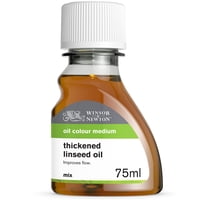 Aceite De Linaza Winsor & Newton Sansodor, Botella Espesa De 75 Ml