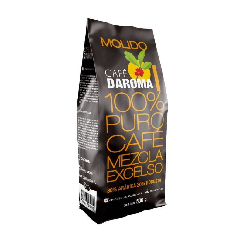 Café Excelso Molido Bolsa 500 gr Café Daroma